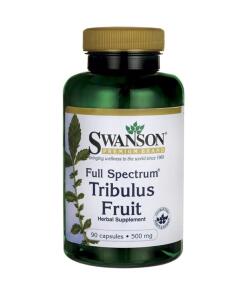 Swanson - Tribulusvrucht met volledig spectrum, 500 mg - 90 capsules