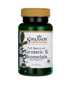 Full Spectrum Turmeric & Bromelain - 60 caps