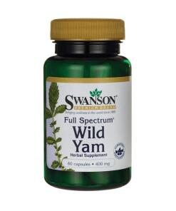 Full Spectrum Wild Yam, 400mg - 60 caps