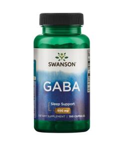 Swanson - GABA, 500 mg - 100 capsules