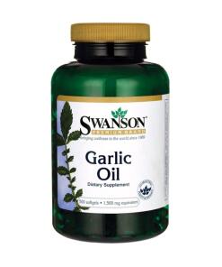 Swanson - Geconcentreerde Knoflookolie, 1500 mg - 500 Zachte Capsules
