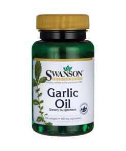 Swanson - Knoflookolie, 500 mg - 250 Zachte Capsules