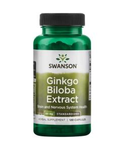 Extrait de Ginkgo Biloba 24%, 60mg - 120 gélules
