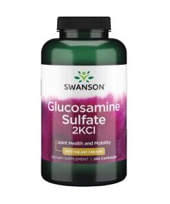 Sulfate de Glucosamine 2KCl, 500mg - 250 caps