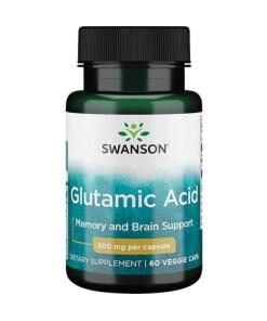 Swanson - Glutaminezuur, 500 mg - 60 vegetarische capsules