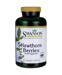 Swanson - Witte Meidoornbessen, 565 mg - 250 Capsules