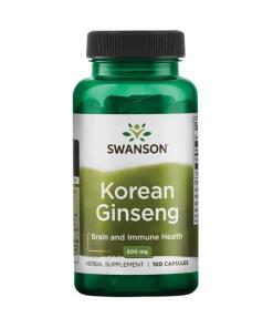 Swanson - Koreaanse Ginseng, 500 mg - 100 Capsules