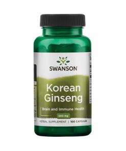 Ginseng coréen, 500mg - 100 gélules