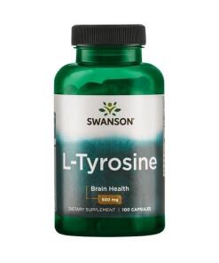 Swanson - L-Tyrosine, 500 mg - 100 capsules