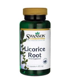 Racine de réglisse, 450mg - 100 gélules