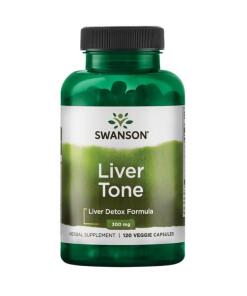 Swanson - Levertonicum Leverreinigingsformule, 300 mg - 120 capsules