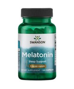 Swanson - Melatonine, 3 mg - 120 capsules