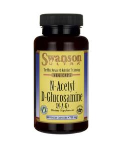 N-Acétyl D-Glucosamine (N-A-G), 750mg - 60 vcaps