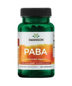 PABA, 500mg - 120 caps