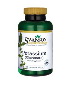 Potassium (Gluconate), 99mg - 100 caps