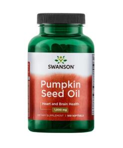 Huile de pépins de courge, 1000mg - 100 softgels