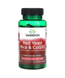 Swanson - Levure de riz rouge et CoQ10 - 60 gélules