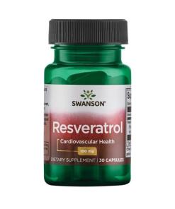 Swanson - Resveratrol, 100 mg - 30 capsules