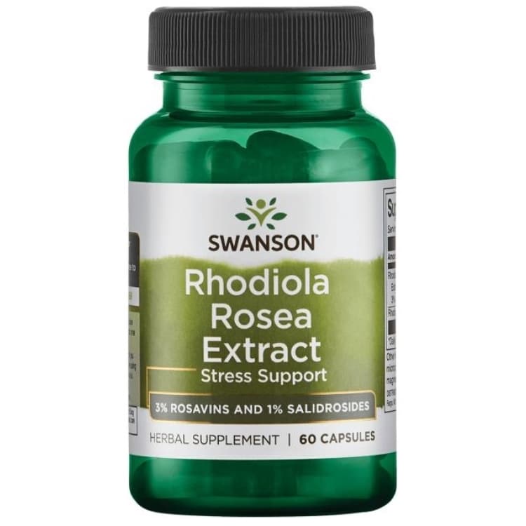 Swanson - Rhodiola Rosea Extract - 60 capsules