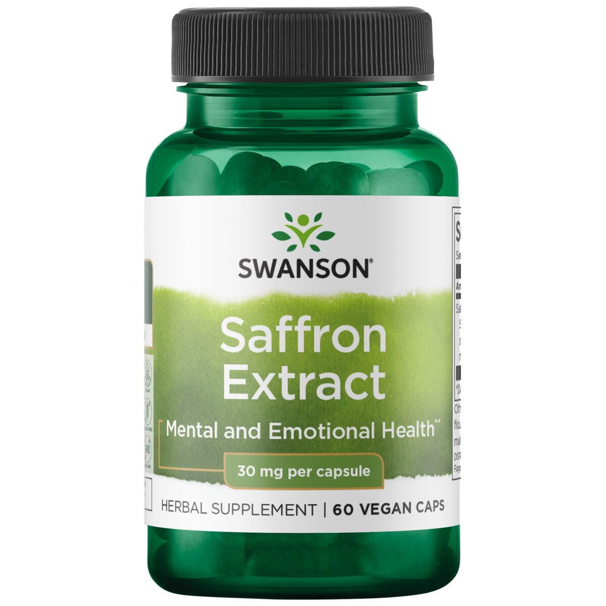 Swanson - Saffraanextract - 60 vegetarische capsules
