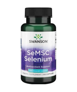 SeMSC Selenium, 200mcg - 120 caps