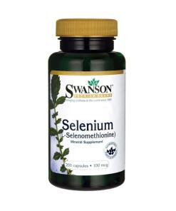 Swanson - Selenium (L-selenomethionine), 100 mcg - 200 capsules