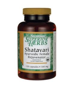 Swanson - Shatavari Wortel Extract, 500 mg - 120 Capsules
