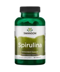 Swanson - Spirulina, 500 mg - 180 tabletten