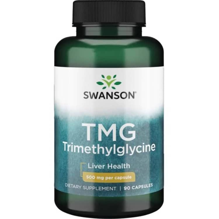 Swanson - TMG (Trimethylglycine), 500 mg - 90 capsules