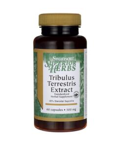 Tribulus Terrestris Extract, 500mg - 60 caps