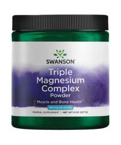 SWANSON Complexe Triple de Magnésium en poudre 227g