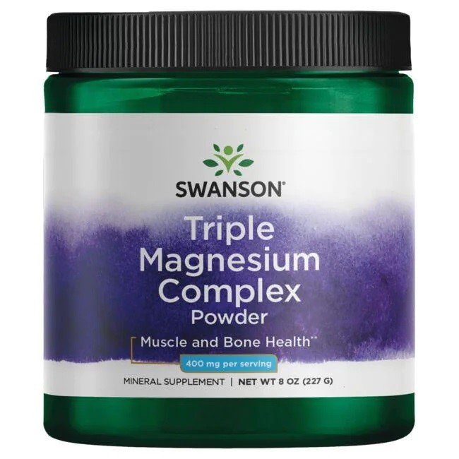 SWANSON Complexe Triple de Magnésium en poudre 227g