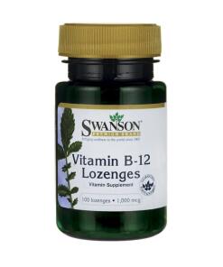 Pastilles de vitamine B-12, 1000mcg - 100 pastilles