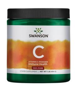 Swanson - Vitamine C Poeder, 100% Puur - 454g