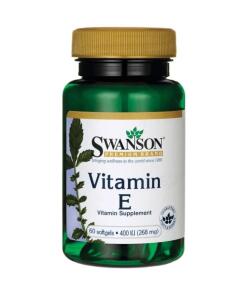Swanson - Vitamine E, 400 IE - 60 Zachte Capsules