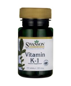 Vitamine K-1, 100mcg - 100 comprimés