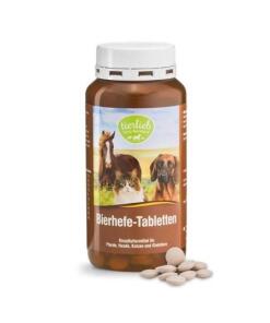 Tierlieb - TIERLIEB Biergist voor honden, katten en paarden (400 tabletten)
