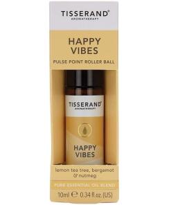 Tisserand Aromathérapie Roll-on pour points de pulsation Happy Vibes (10 ml / 0,338 fl. oz.)