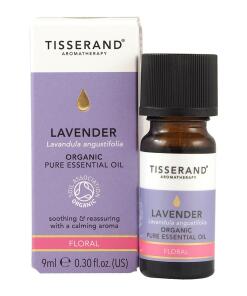 Huile essentielle de Lavande vraie biologique TISSERAND AROMATHERAPY (9 ml / 0,3 fl. oz.)