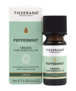 Tisserand Aromathérapie Menthe Poivrée Bio (9 ml / 0,3 fl. oz.)