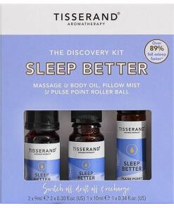 Coffret découverte TISSERAND AROMATHERAPY pour mieux dormir (2 x 9 ml, 1 x 10 ml)