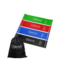 Ostrovit - Trainingsbanden 4 stuks + tas (1 stuk)
