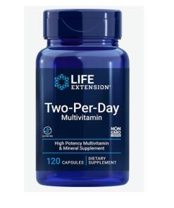 Life Extension - Tweemaal daags multivitaminen - 120 capsules