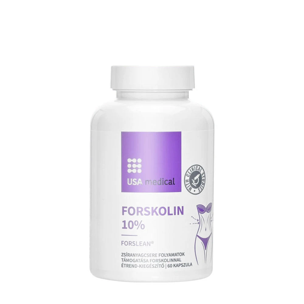 Forskoline médicale des États-Unis 10% Forslean (60 gélules)