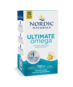 Nordic Naturals - Ultieme Omega, 1280 mg Citroen - 180 Zachte Capsules