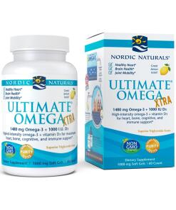 Nordic Naturals - Ultieme Omega Xtra, 1480 mg Citroen - 60 Zachte Capsules