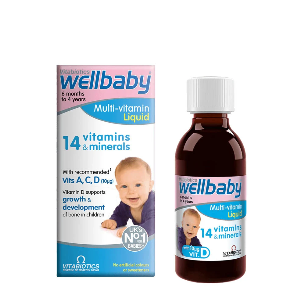 Vitabiotics Wellbaby Multi-vitamines Liquide (150 ml)