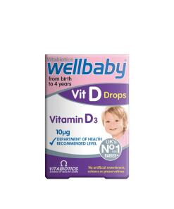 Gouttes de vitamine D Wellbaby de Vitabiotics (30 ml)