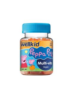 Vitabiotics Wellkid Peppa Pig Multi-Vitamines (30 bonbons à la fraise)