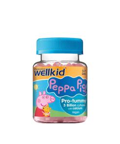Vitabiotics Wellkid Peppa Pig Probiotiques pour enfants (30 bonbons gélifiés)